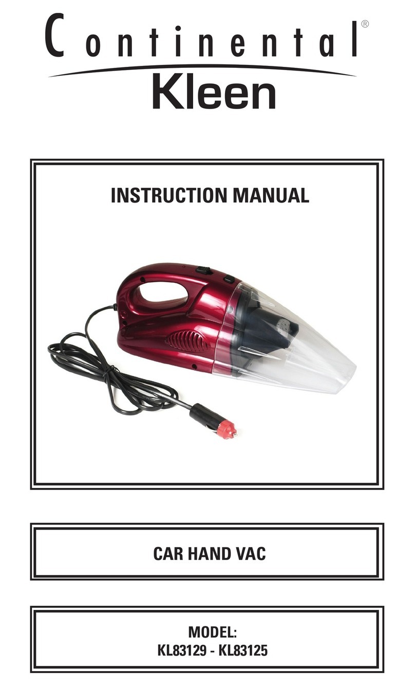 Continental Refrigerator Kleen KL83125 instruction manual