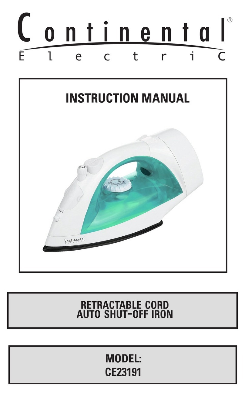 Continental Electric CE23191 instruction manual