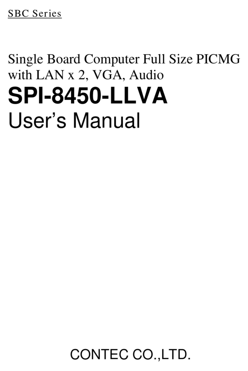 Contec SPI-8450-LLVA User manual