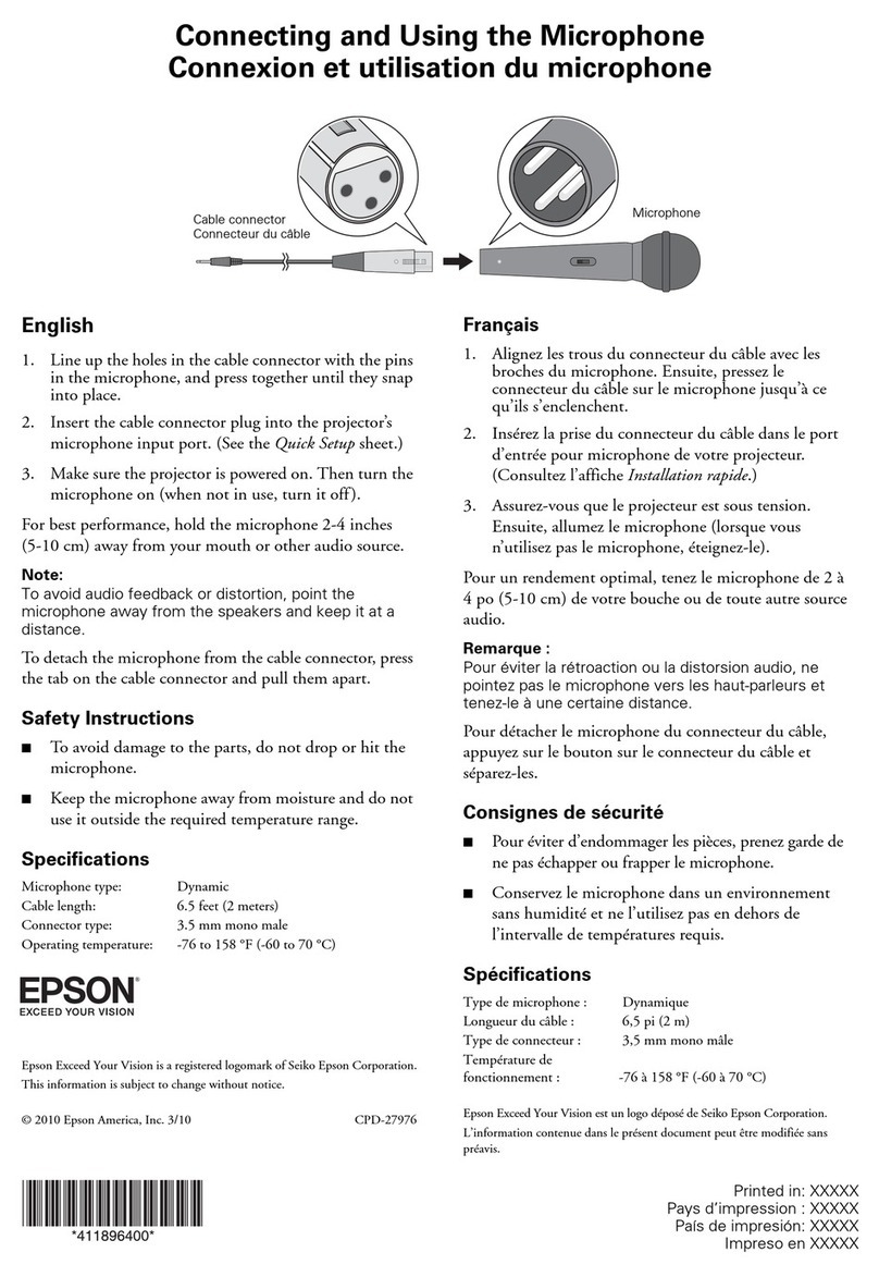 Epson PowerLite Presenter L User guide