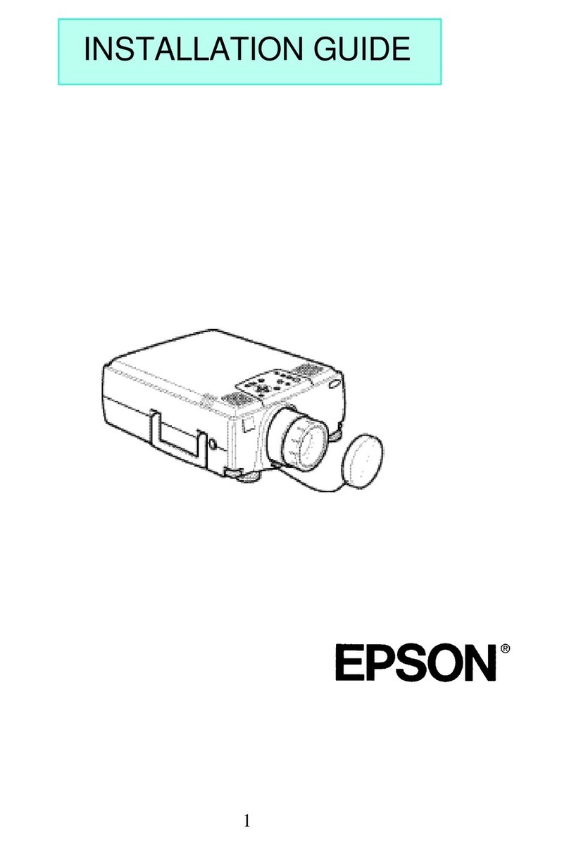 Epson 5350 - EMP SVGA LCD Projector User manual
