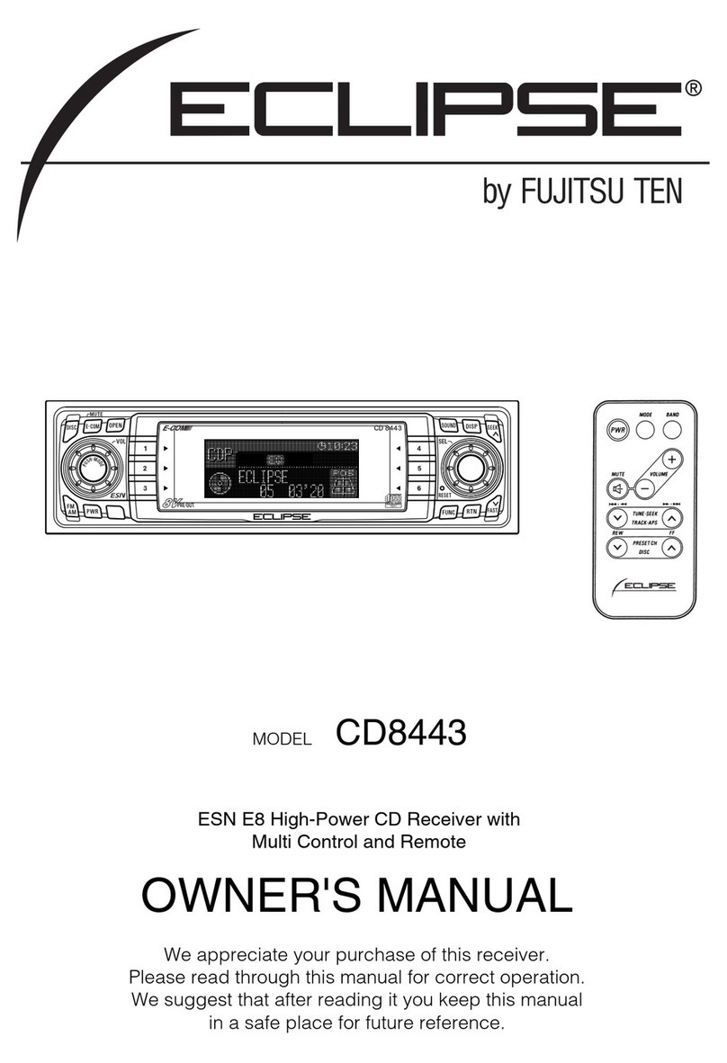 Fujitsu ECLIPSE CD8443 User manual