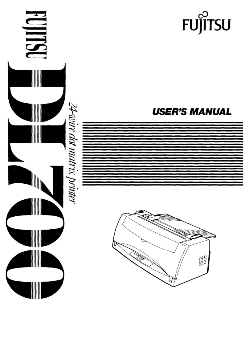Fujitsu DL700 User manual