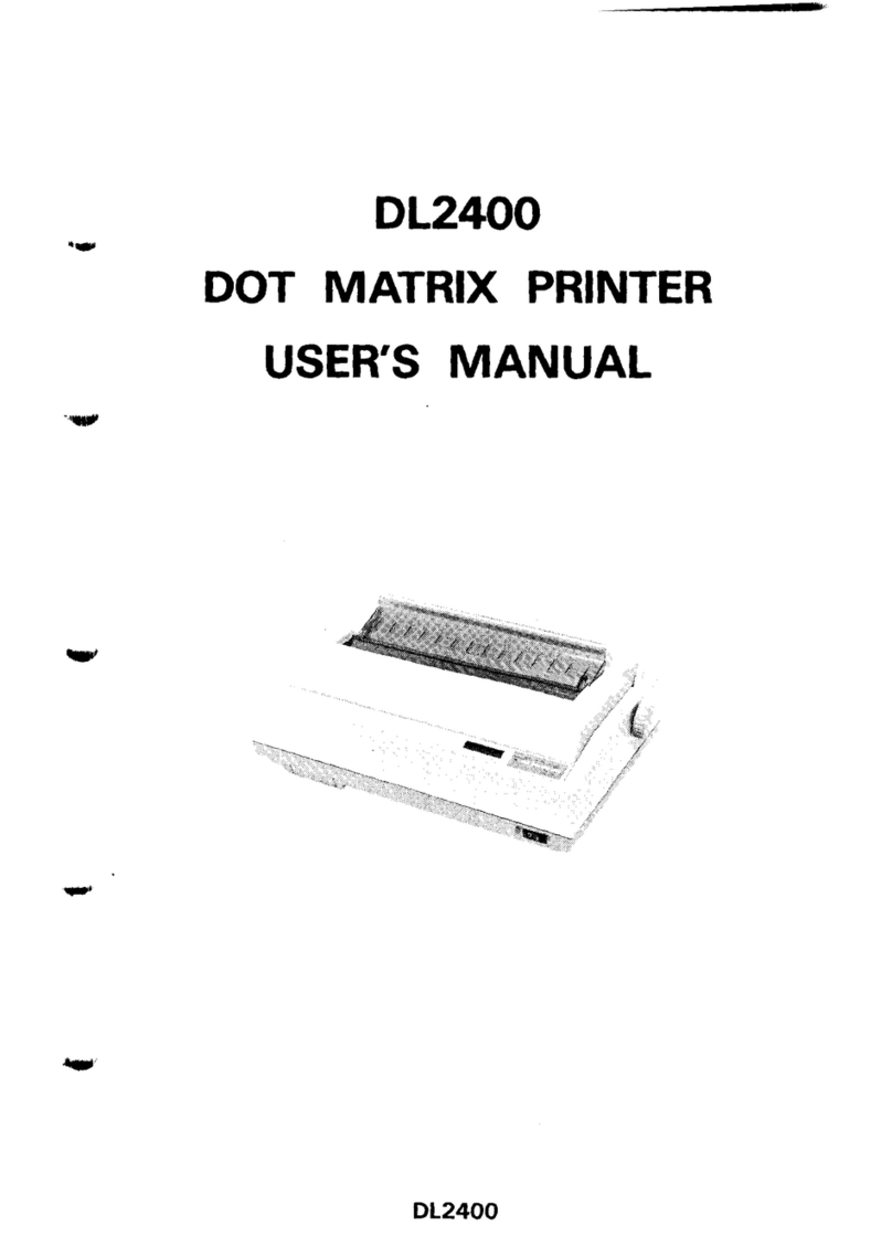 Fujitsu DL2400 User manual Fujitsu DL2400 User manual