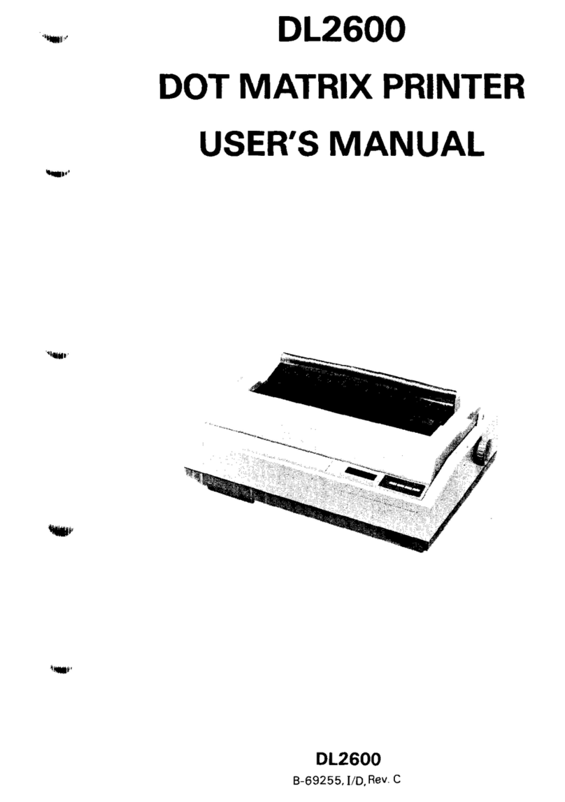 Fujitsu DL2600 User manual
