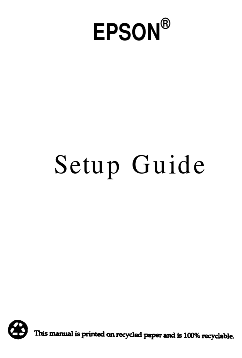 Epson Progression 4 User manual