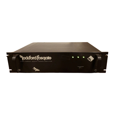 Rockford Fosgate Rockford Fosgate RF2000 User manual