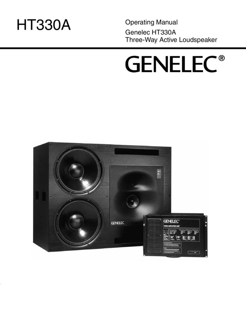 Genelec HT330A User manual