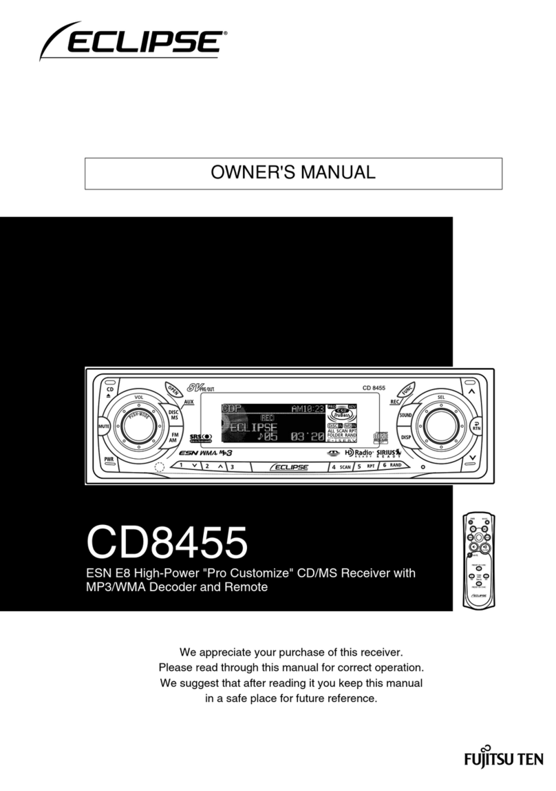 Fujitsu ECLIPSE CD8455 User manual