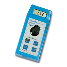 Hanna Instruments HI 93721 User manual