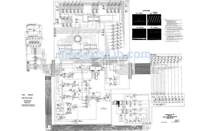 Heath Heathkit ID-4001 Schematic diagram