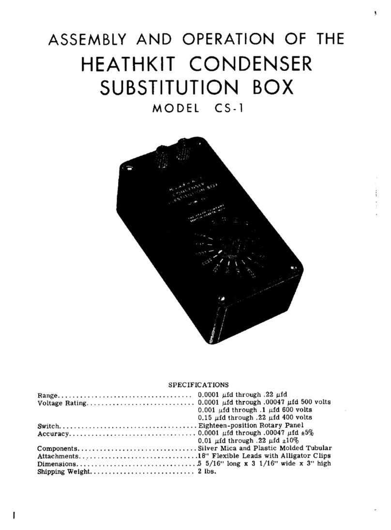 Heath Heathkit CS-1 Assembly manual Heath Heathkit CS-1 Assembly manual