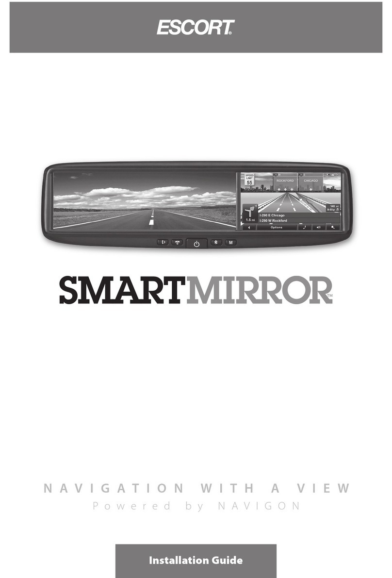 Escort SmartMirror User manual