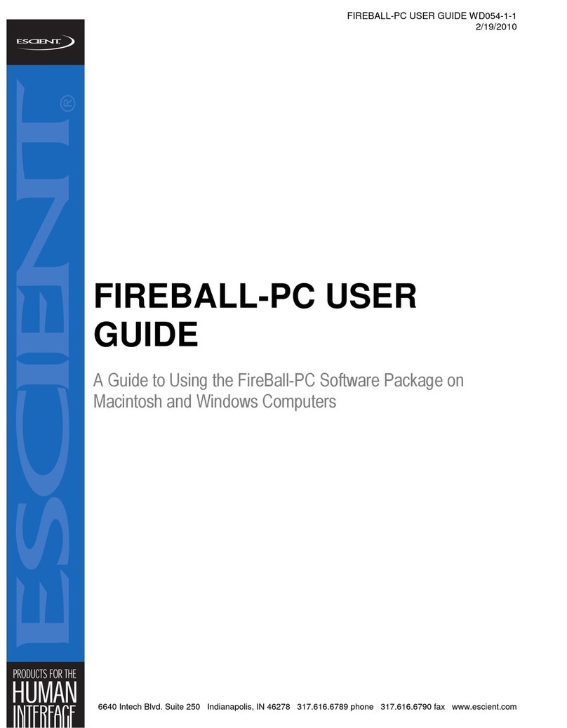 Escient Fireball-PC user guide
