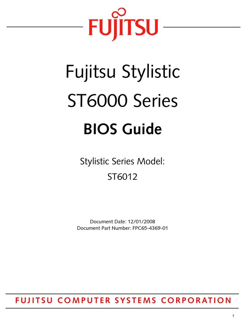 Fujitsu ST6012 - Stylistic Tablet PC Manual