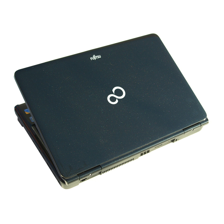 Fujitsu Lifebook AH550 Manual