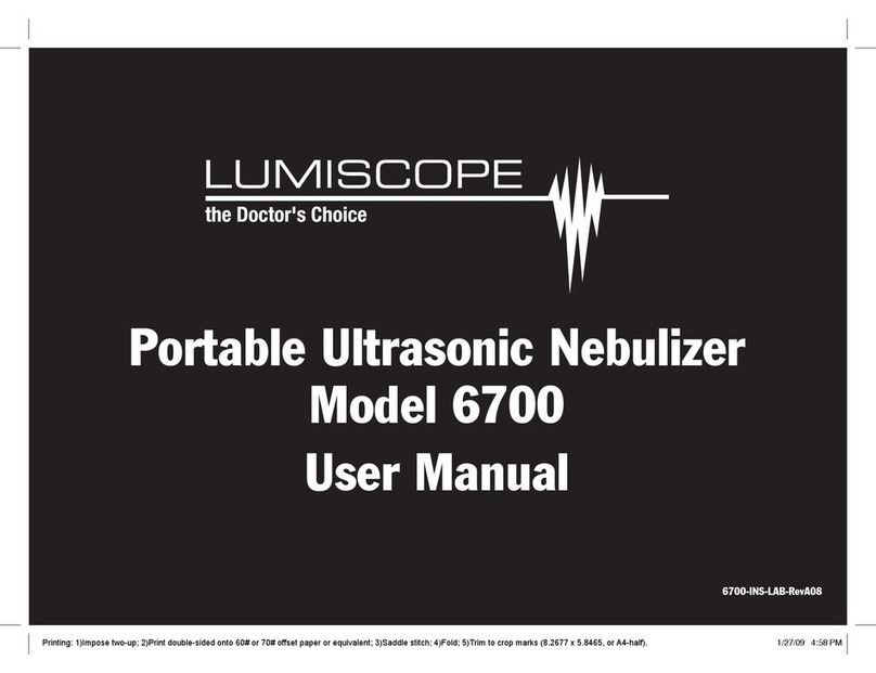 Lumiscope 6700 User manual