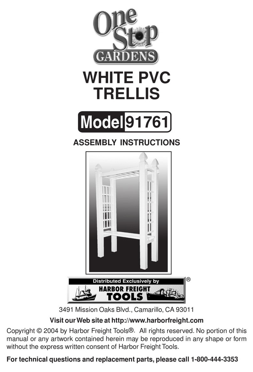One Stop Gardens 91761 Assembly instructions One Stop Gardens 91761 Assembly instructions