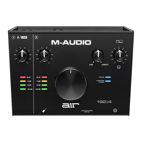 M-Audio AUDIOPHILE 192 quick start guide