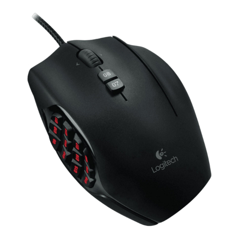Logitech G600 User manual