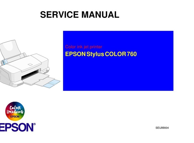 Epson Stylus Color 760 User manual Epson Stylus Color 760 User manual