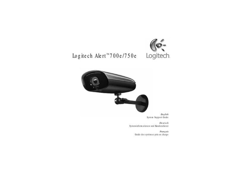 Logitech Alert 700e Guide System Support Guide