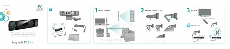 Logitech TV Cam User manual Logitech TV Cam User manual