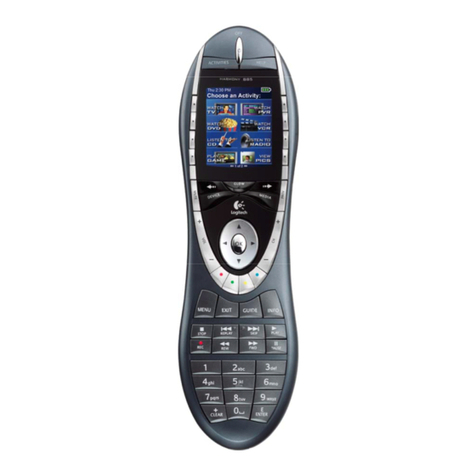 Logitech HARMONY 885 User manual