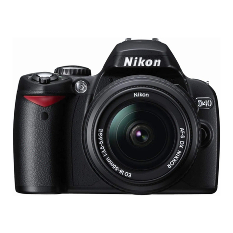 Nikon D-40 - D40 6.1MP The Smallest Digital SLR... User manual