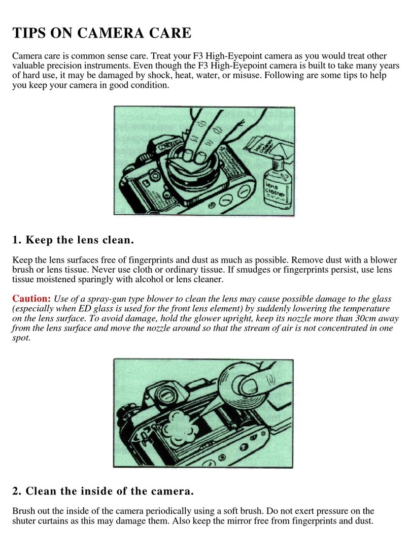 Nikon F3 user manual