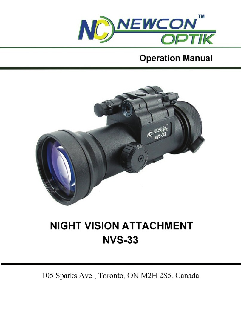 Newcon Optik NVS-33 User manual Newcon Optik NVS-33 User manual