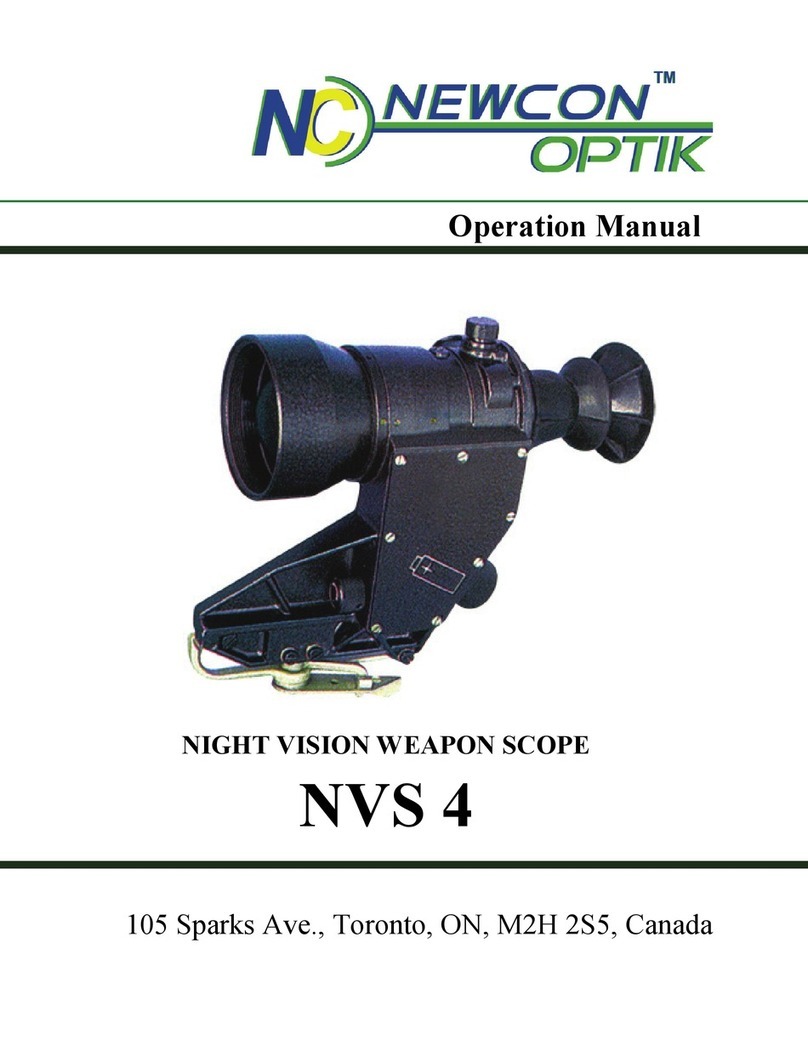 Newcon Optik NVS 4 User manual Newcon Optik NVS 4 User manual