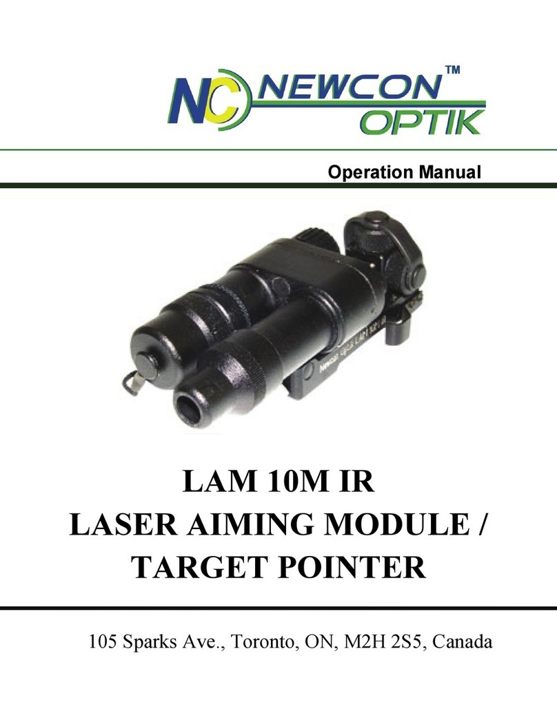 Newcon Optik LAM 10M IR Operation manual