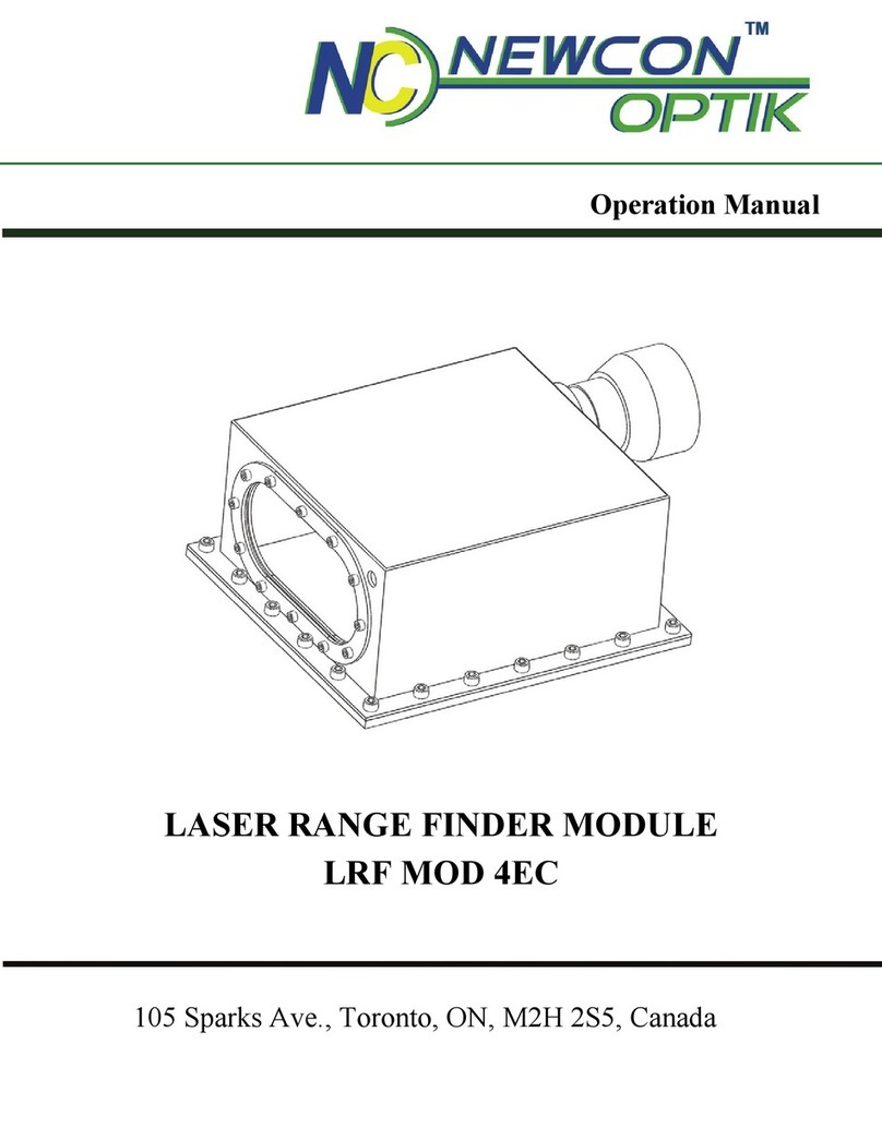 Newcon Optik LRF MOD 4EC Operation manual