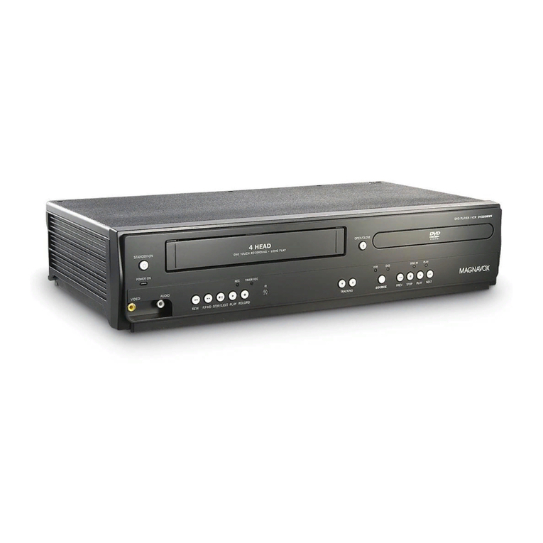 Magnavox DV220MW9 - DVD/VCR Specifications