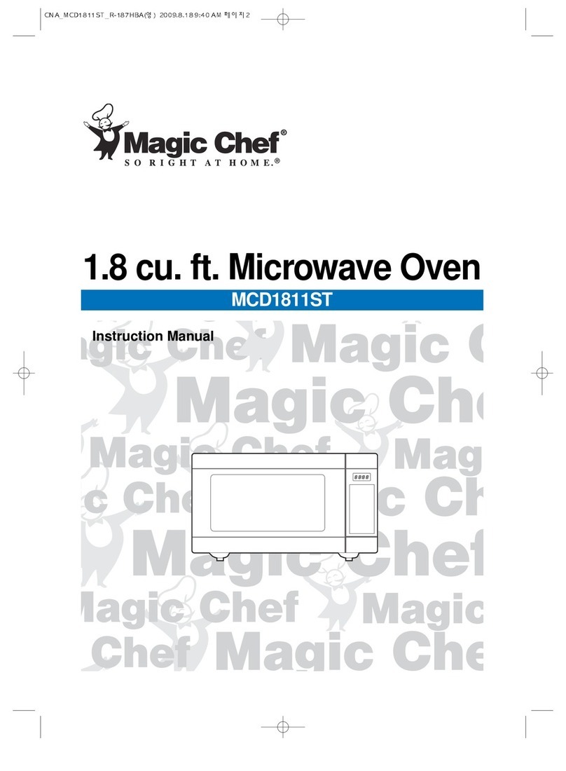 Magic Chef MCD1811ST instruction manual