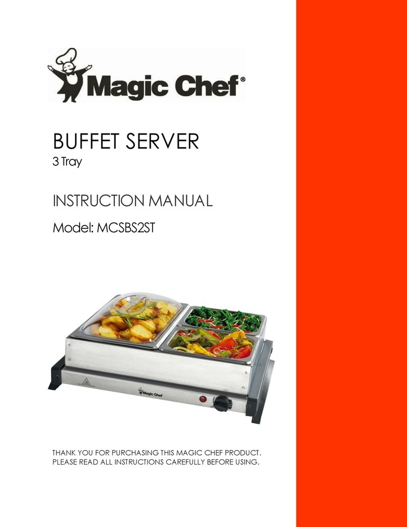 Magic Chef MCSBS2ST instruction manual