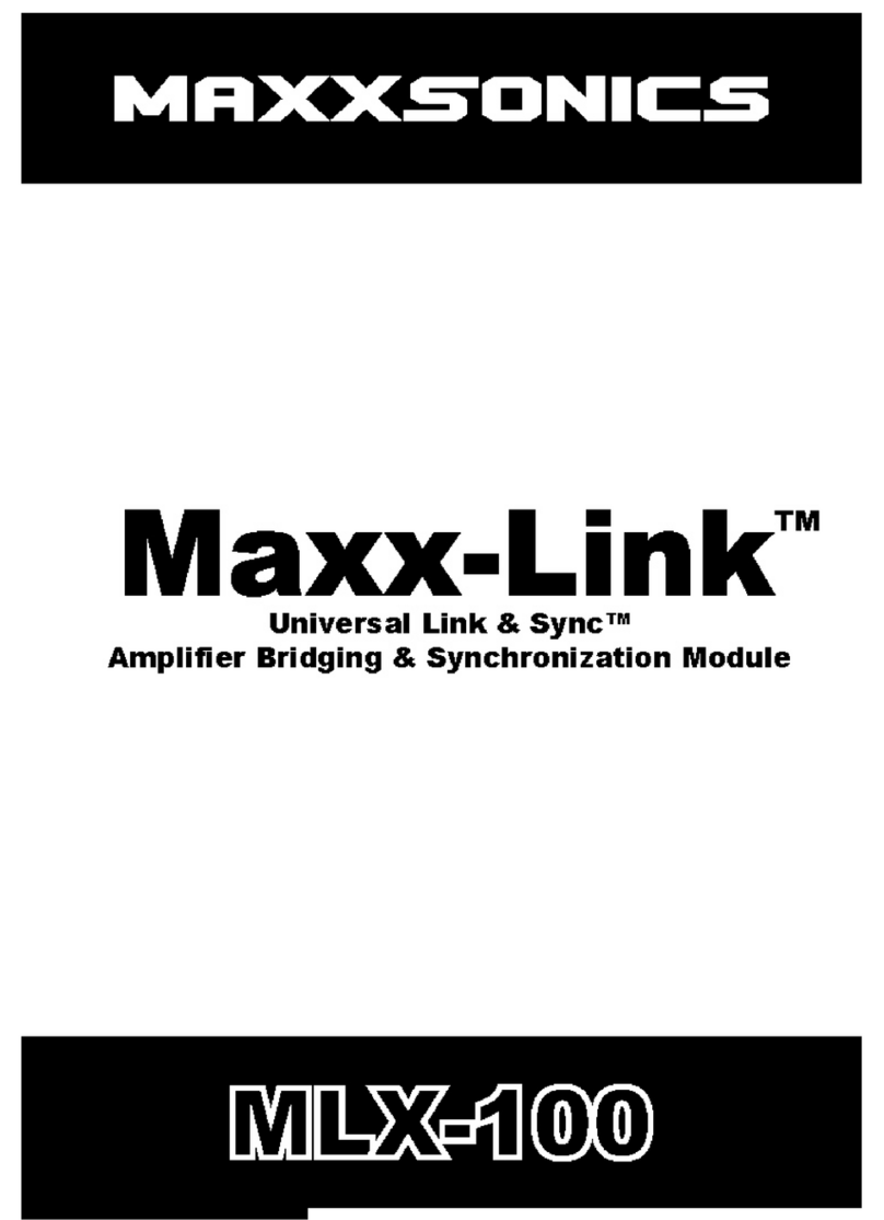 MB QUART MAXX-LINK MLX-100 User manual