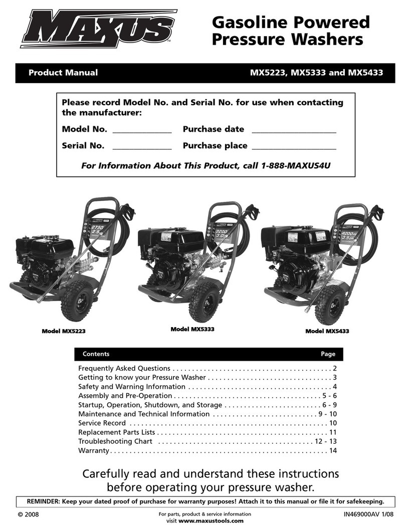 Maxus MX5223 product manual