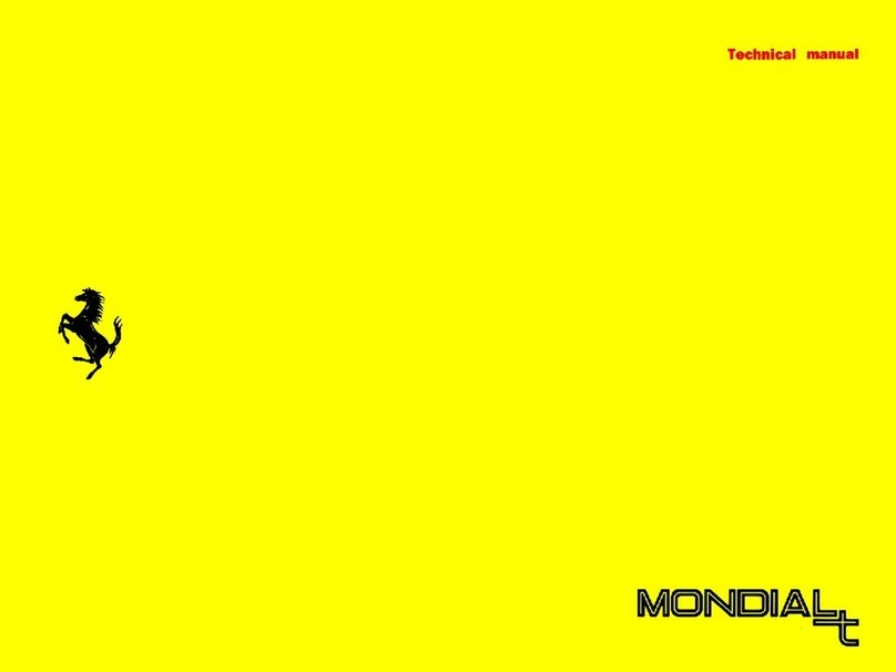 Ferrari Mondial T Technical manual
