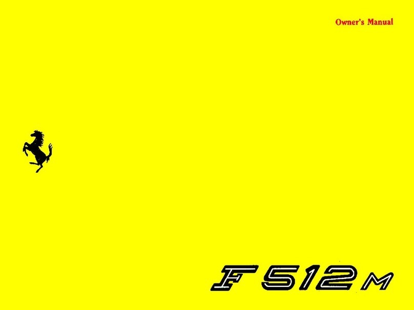 Ferrari F512M User manual