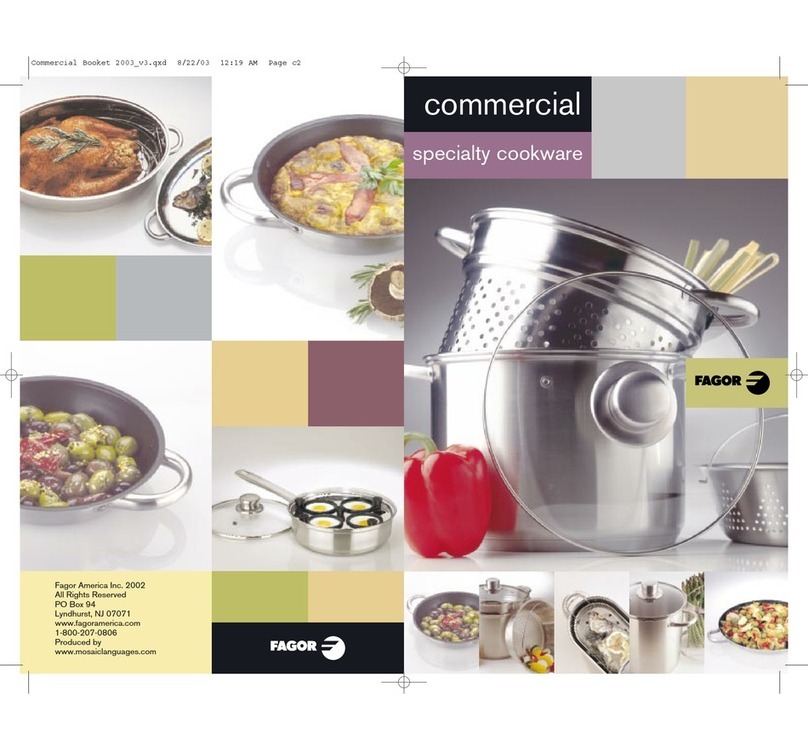 Fagor Tapas Pan manual