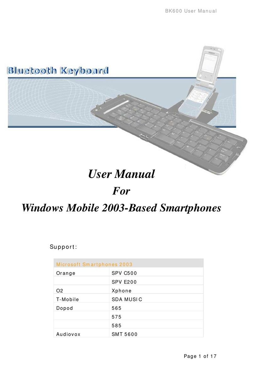 Microsoft BK600 User manual Microsoft BK600 User manual