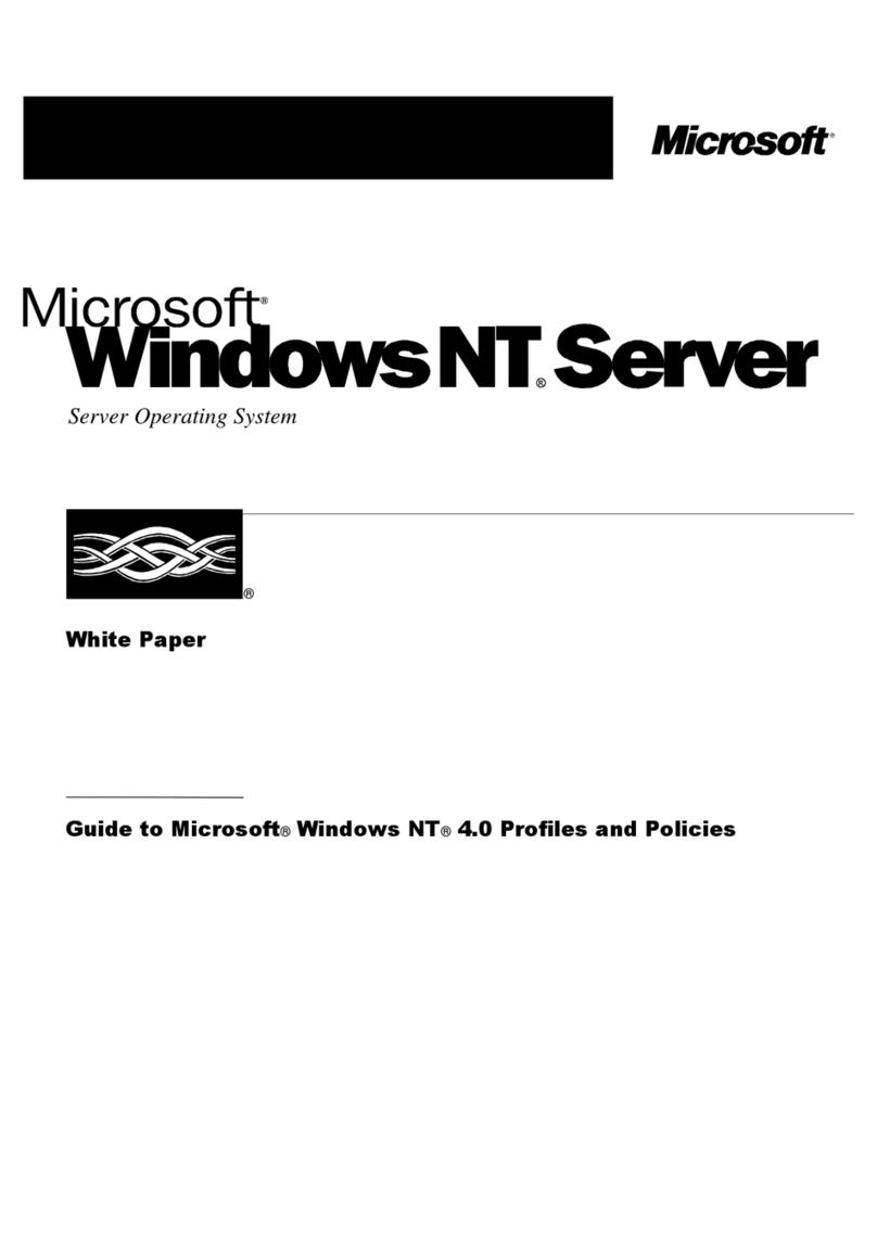 Microsoft Windows NT 4.0 Guide User manual
