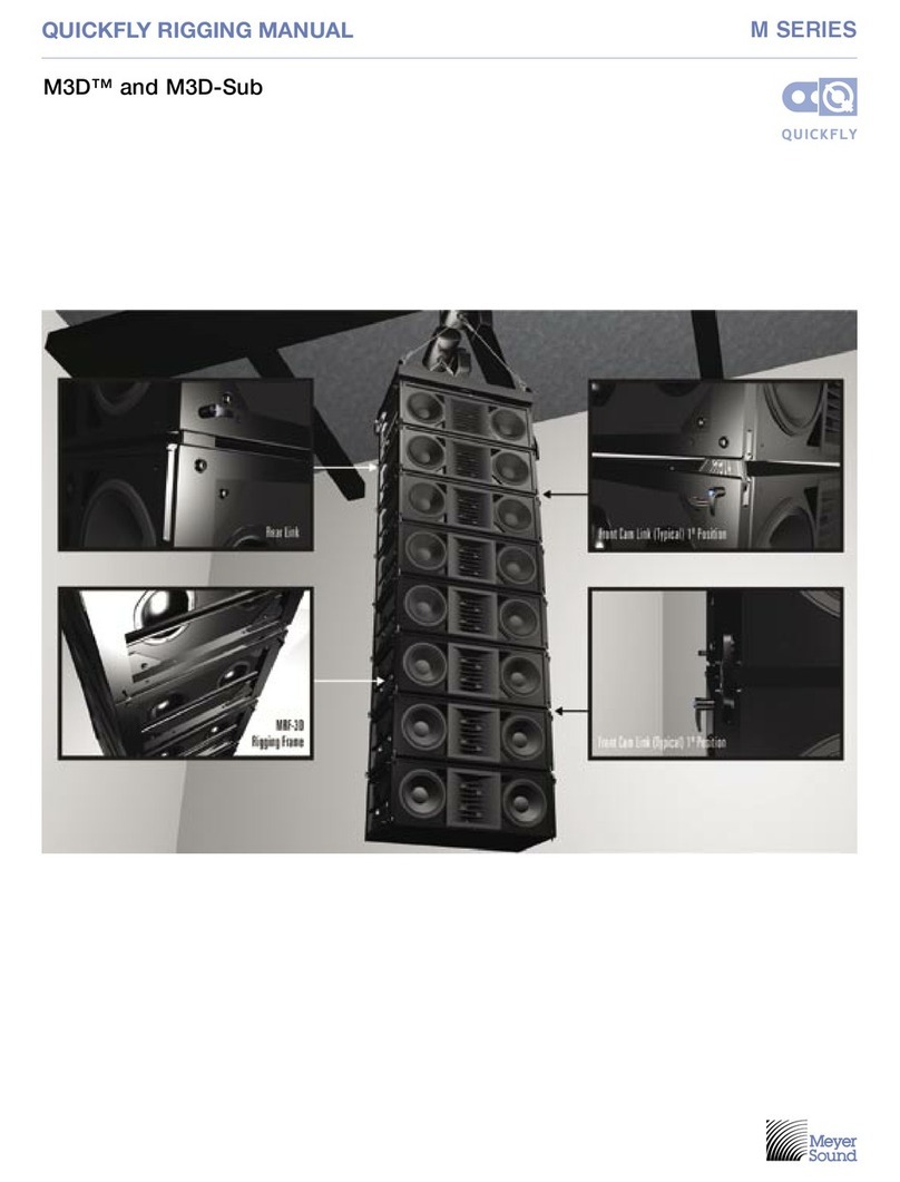 Meyer Sound M3D-SUB manual