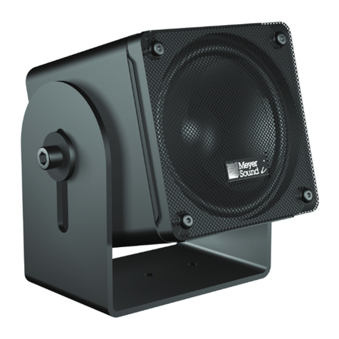 Meyer Sound MM-4CEU operating instructions