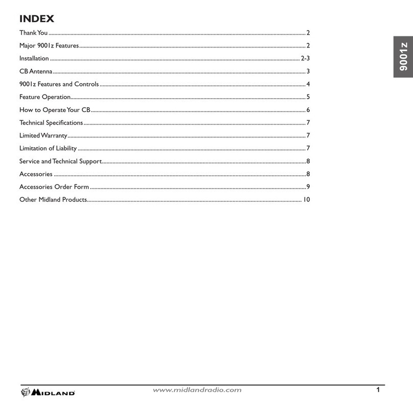 Midland 9001Z User manual