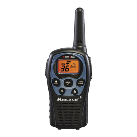 Midland X-tra talk LXT560 series User manual Midland X-tra talk LXT560 series User manual