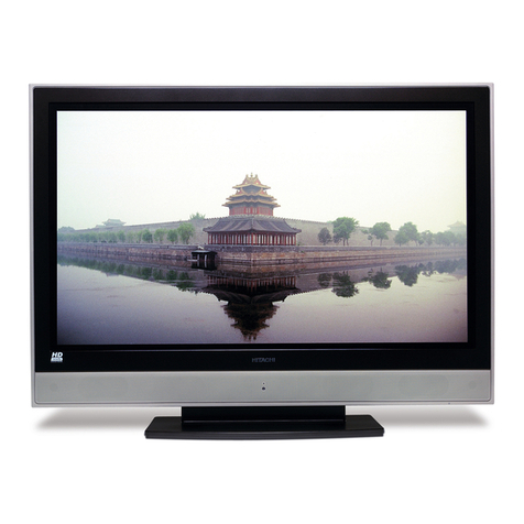 Hitachi 42PD8700C User manual