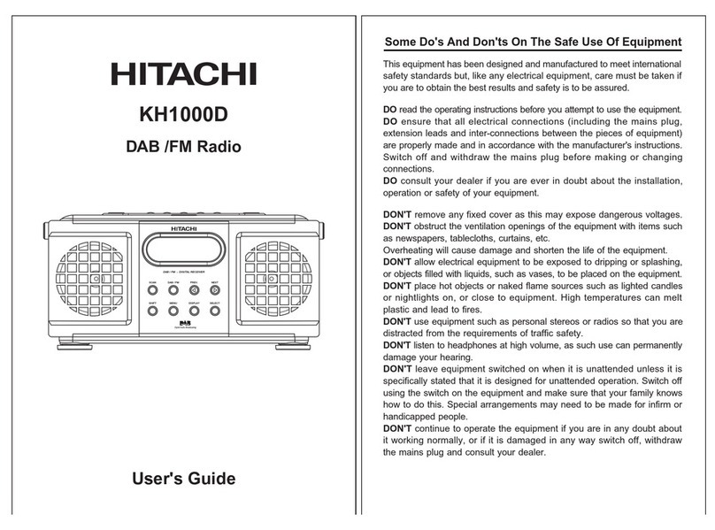 Hitachi KH1000D user guide